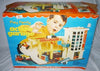 Vintage Fisher Price Play Family Action Garage Toy In Original Box