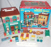 Vintage Fisher Price Play Family Sesame Street Set In Original Box