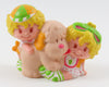 Vintage Strawberry Shortcake Lem & Ada With Sugar Woofer Miniature Toy