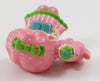 Strawberry Shortcake With Custard On A Rocking Chair Deluxe Miniature