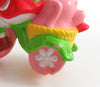 Strawberry Shortcake With Custard On A Berry Cycle Miniature