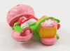 Strawberry Shortcake With Custard On A Berry Cycle Miniature