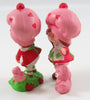 Strawberry Shortcake Playing With Custard & Picking A Berry Miniature Pair