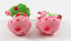 Strawberry Shortcake Playing With Custard & Picking A Berry Miniature Pair