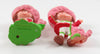 Strawberry Shortcake Playing With Custard & Picking A Berry Miniature Pair