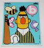 Vintage 1973 Playskool Sesame Street Bert's B Wood Puzzle