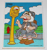 1983 Playskool Fraggle Rock Uncle Traveling Matt Wood Puzzle