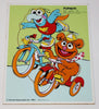 1983 Playskool Muppet Babies Baby Gonzo & Baby Fozzie Wood Puzzle
