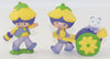 Vintage Strawberry Shortcake Almond Tea Miniature Toy Pair