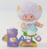 Angel Cake With Souffle At A Desk Deluxe Miniature