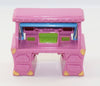 Angel Cake With Souffle At A Desk Deluxe Miniature