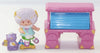 Vintage Angel Cake With Souffle At A Desk Deluxe Miniature
