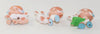 Strawberry Shortcake Apricot Minature Lot Of Three
