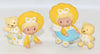 Vintage Strawberry Shortcake Butter Cookie Miniature Toy Pair 