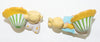 Strawberry Shortcake Butter Cookie Miniature Pair