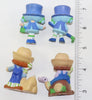 Strawberry Shortcake Blueberry Muffin & Huckleberry Pie Miniature Lot Of Four