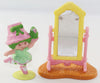 Lime Chiffon and Parfait Parrot Dancing In The Mirror Deluxe Miniature