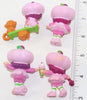 Strawberry Shortcake Raspberry Tart Miniature Lot Of Four