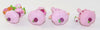 Strawberry Shortcake Raspberry Tart Miniature Lot Of Four