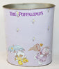 Vintage 1987 Fisher Price The Puffalumps Metal Paper Can