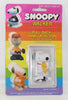 1985 United Feature Syndicate Snoopy Walker Wind Up Toy On Card