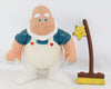 1984 Kenner Care Bears Cloudkeeper With Broom PVC Posable Figure Toy