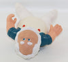 1984 Kenner Care Bears Cloudkeeper With Broom PVC Posable Figure