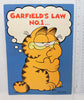 Vintage 1979 United Feature Syndicate Large 12" Garfield Greeting Card