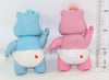 1984 Kenner Care Bears Baby Hugs And Tugs Bear PVC Posable Figures