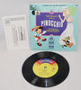 Vintage 1966 Walt Disney's Story Of Pinocchio Record And Book