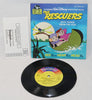 Vintage 1977 Walt Disney's The Rescuers Book And Record