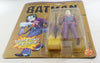 1989 Toy Biz Batman The Joker With Curls Action Figure On Card