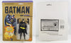 1989 Toy Biz Batman Round Face Action Figure On White Back Card