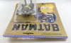1989 Toy Biz Batman Round Face Action Figure On White Back Card