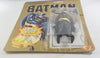 1989 Toy Biz Batman Round Face Action Figure On White Back Card