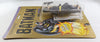 1989 Toy Biz Batman Square Jaw Action Figure On Card
