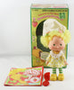 Vintage 1980 Kenner Strawberry Shortcake Lemon Meringue Doll In Box