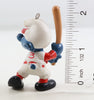 1980 Schleich Peyo Baseball Batter Smurf