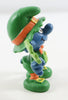 1982 Schleich Peyo Irish Leprechaun Shamrock Smurf