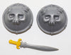 1983 Advanced Dungeons & Dragons Warduke Shield & Sword Lot