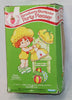 1983 Kenner Strawberry Shortcake Apple Dumplin' With Tea Time Turtle Party Pleaser In Box