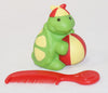 1983 Kenner Strawberry Shortcake Apple Dumplin' With Tea Time Turtle Party Pleaser In Box