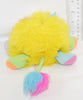 1986 Mattel Yellow Popples Puffling Baby Popple Plush