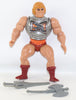 1983 Mattel Masters Of The Universe Battle Armor He-Man Action Figure With Sword & Axe