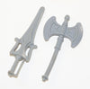 1983 Mattel Masters Of The Universe Battle Armor He-Man Action Figure With Sword & Axe