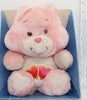 1984 Kenner Care Bears Love A Lot Bear Plush In Box