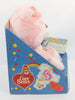 1985 Kenner Care Bears Love A Lot Bear Plush In Box