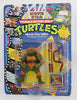 1991 Playmates Teenage Mutant Ninja Turtles Movie Star Mike On Card