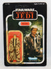 Kenner 1983 Star Wars Return Of The Jedi Han Solo In Trench Coat Action Figure On Card