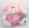 1986 Fisher Price Puffalumps Pink Bunny Rabbit In Box